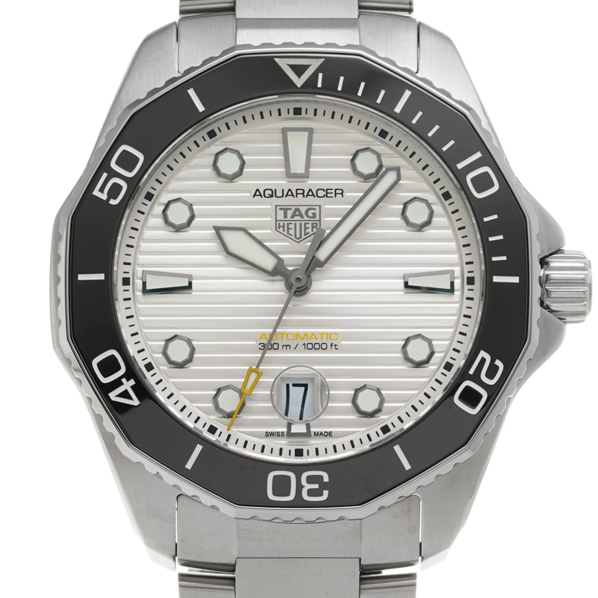 Aquaracer Professional 300 Calibre 5 WBP201C.BA0632 Silver TAG HEUER Men's [Pre-Owned].