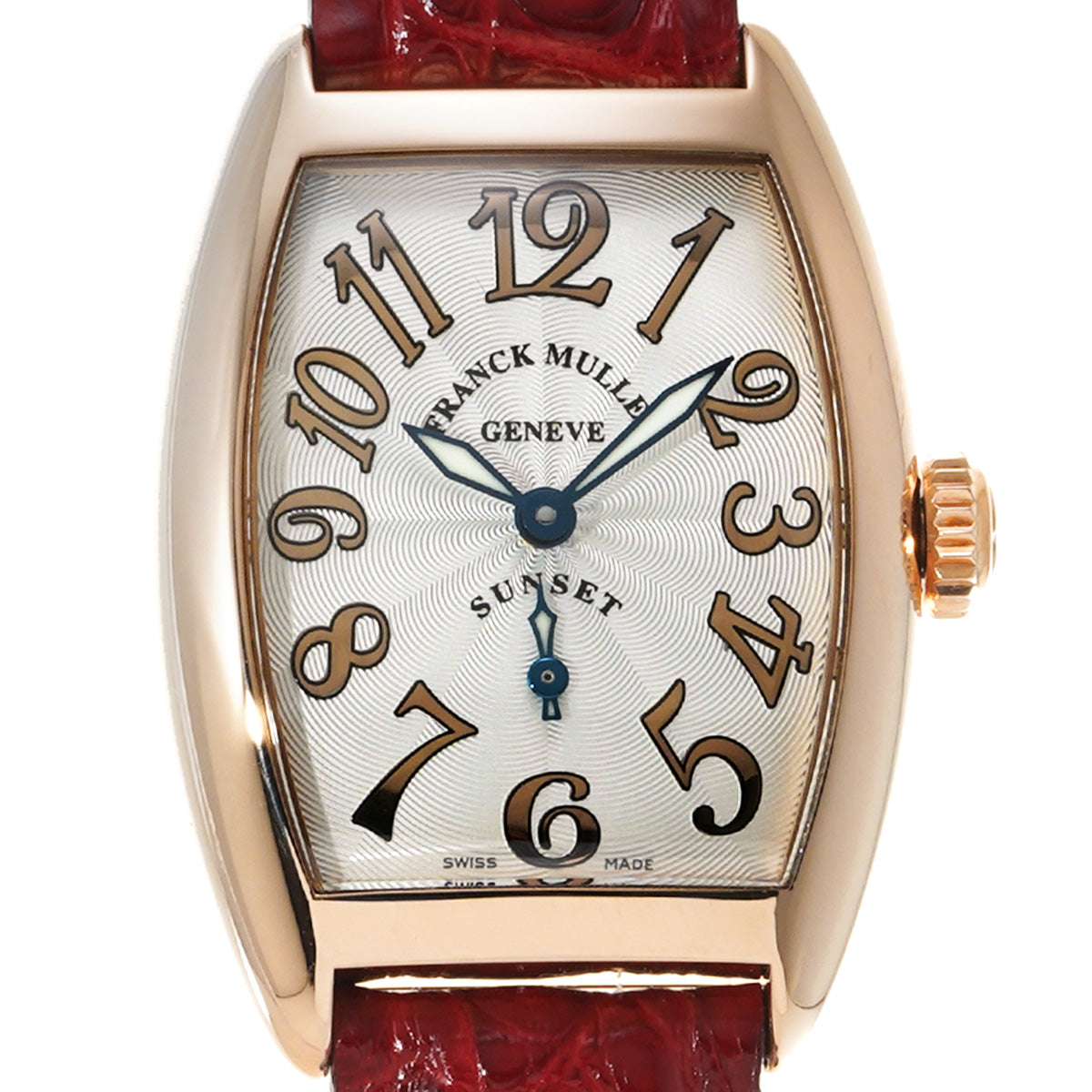 1750S6SUN 5N Tonneau Curvex Sunset Silver FRANCK MULLER Ladies [Pre-owned]