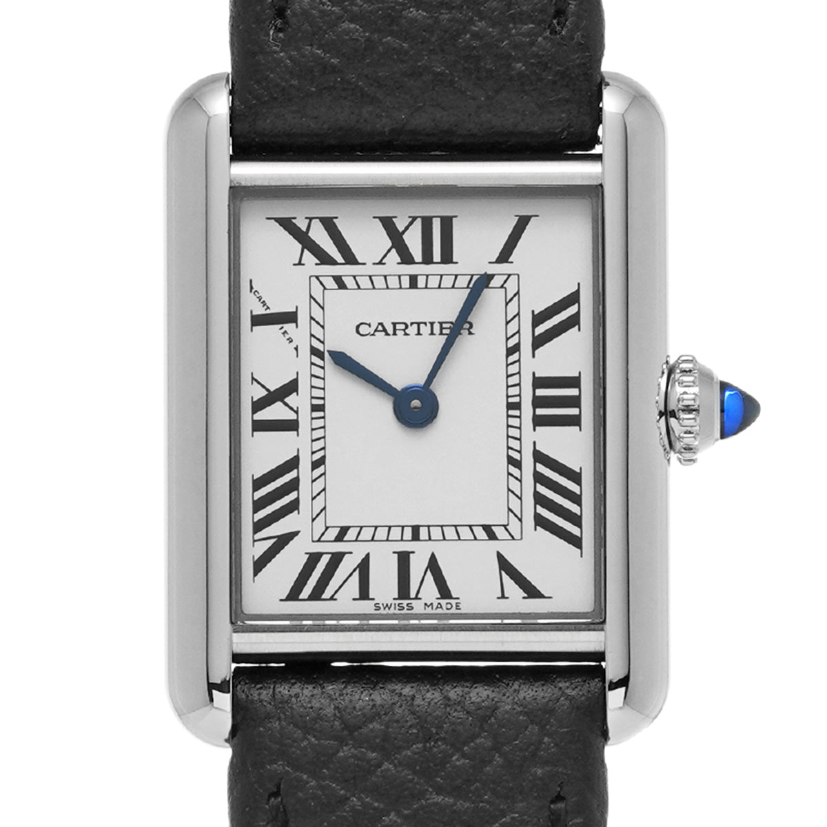 Tank Must SM WSTA0042 Silver CARTIER Ladies [Pre-owned]