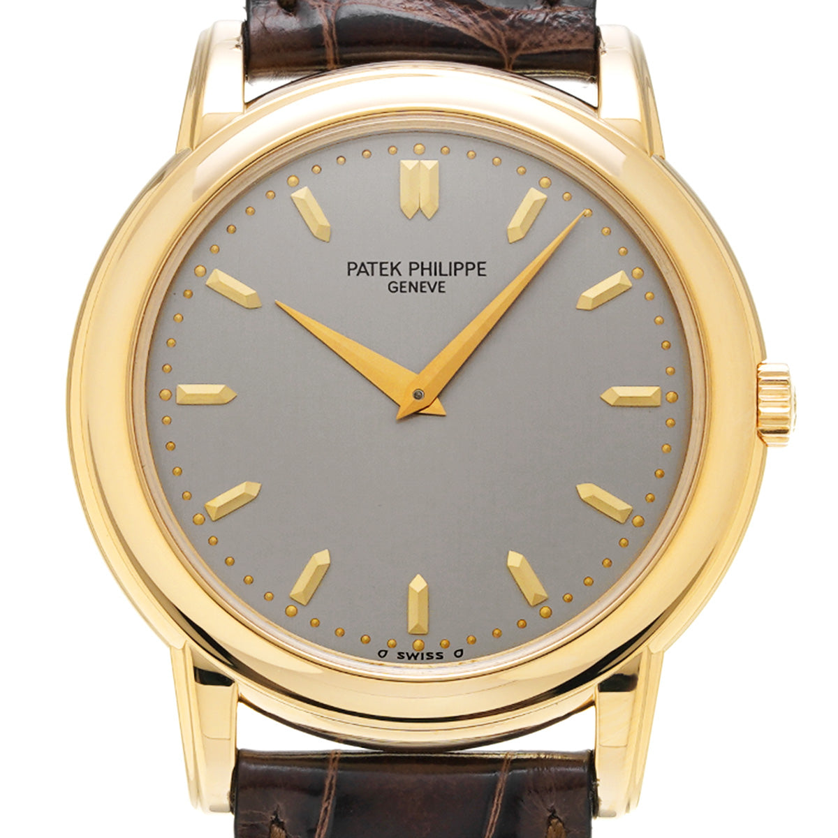 Calatrava 5032J Gray PATEK PHILIPPE Men's [Pre-Owned].