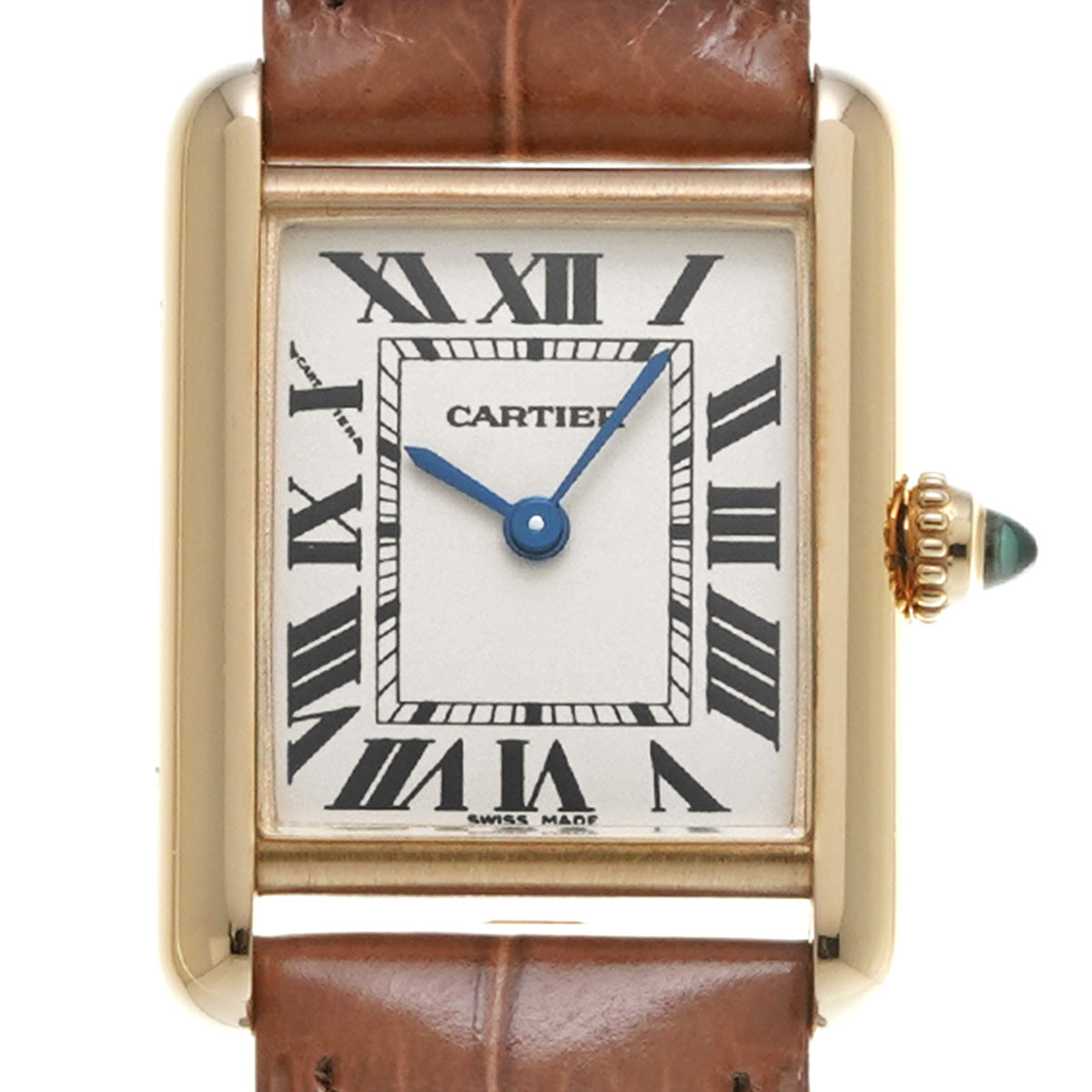 Tank Louis Cartier SM W1529856 Silver CARTIER Ladies [Pre-owned]