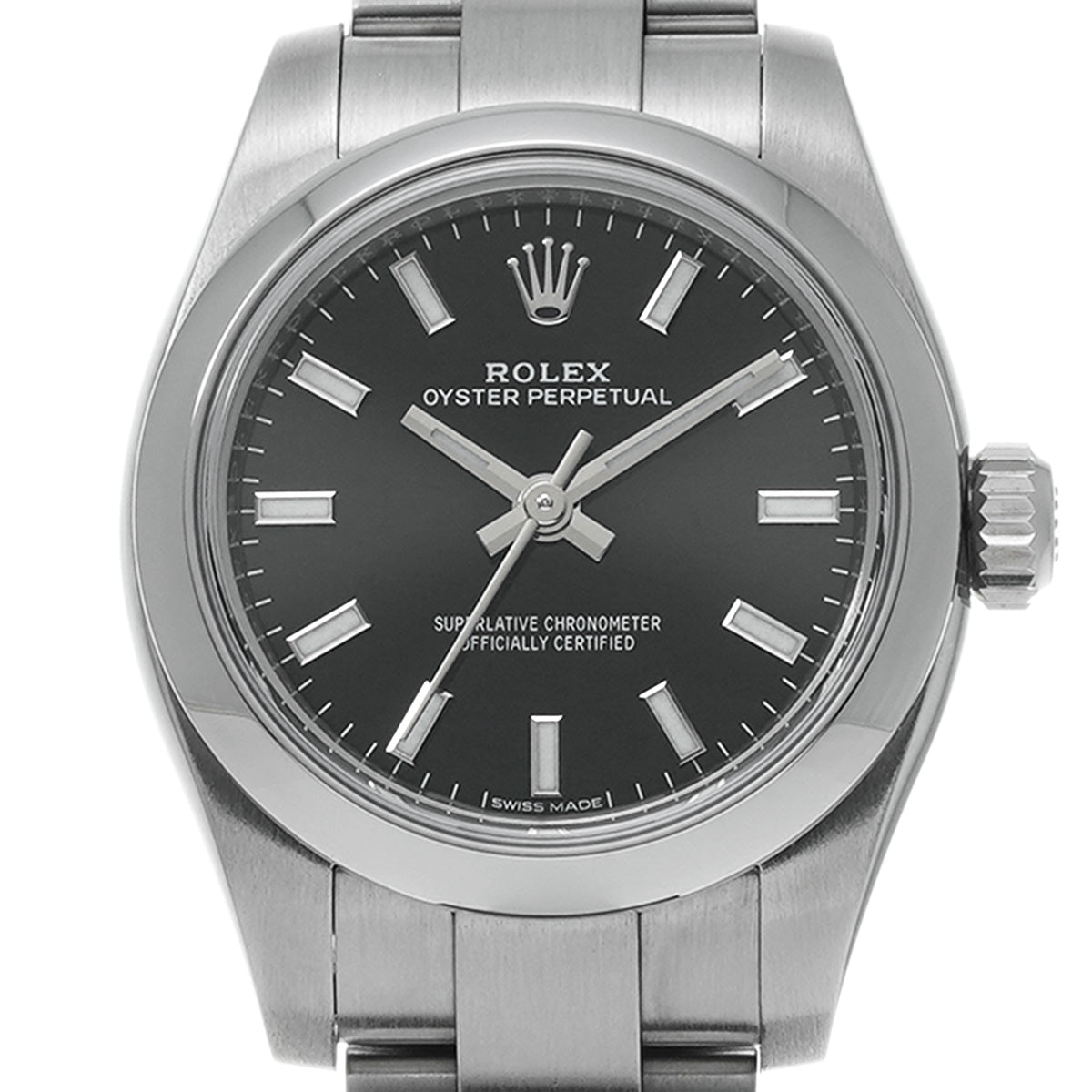 Oyster Perpetual 26 176200 Random Serial Black ROLEX Ladies [Pre-owned].