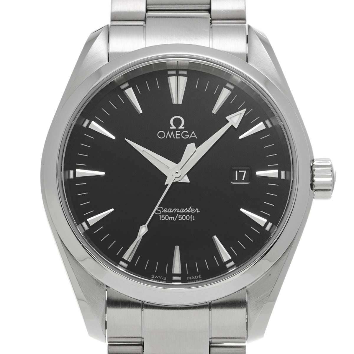 Seamaster Aqua Terra Quartz 2517.50 Black OMEGA Men's [Pre-owned].