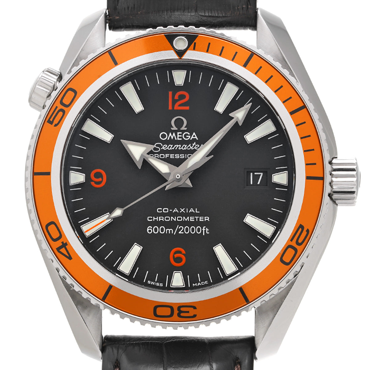 Seamaster Planet Ocean 600 Co-Axial 2909.50.38 Black OMEGA Men's [Pre-Owned].