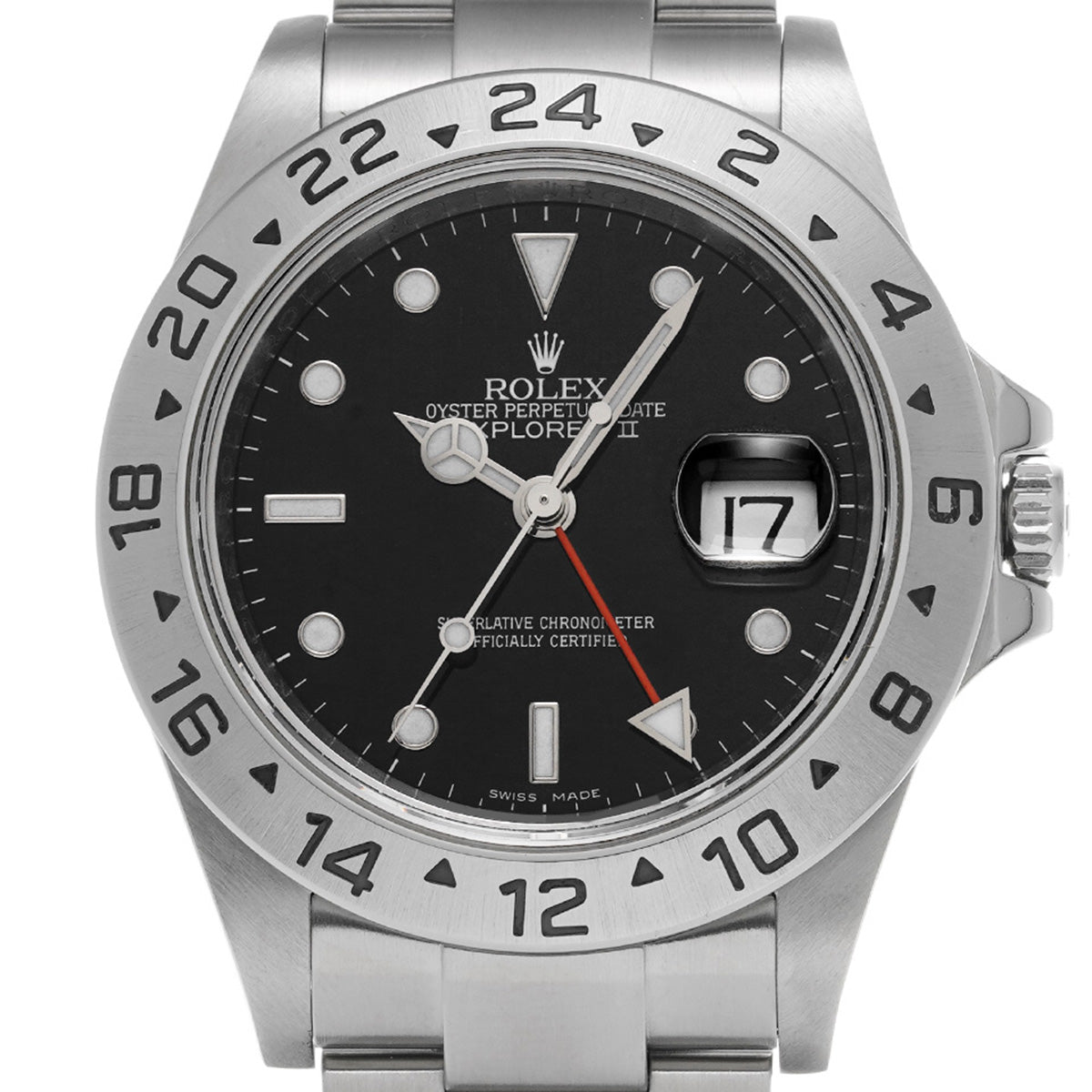 Explorer II 16570 M (made around 2008) Black ROLEX Men's [Pre-Owned].