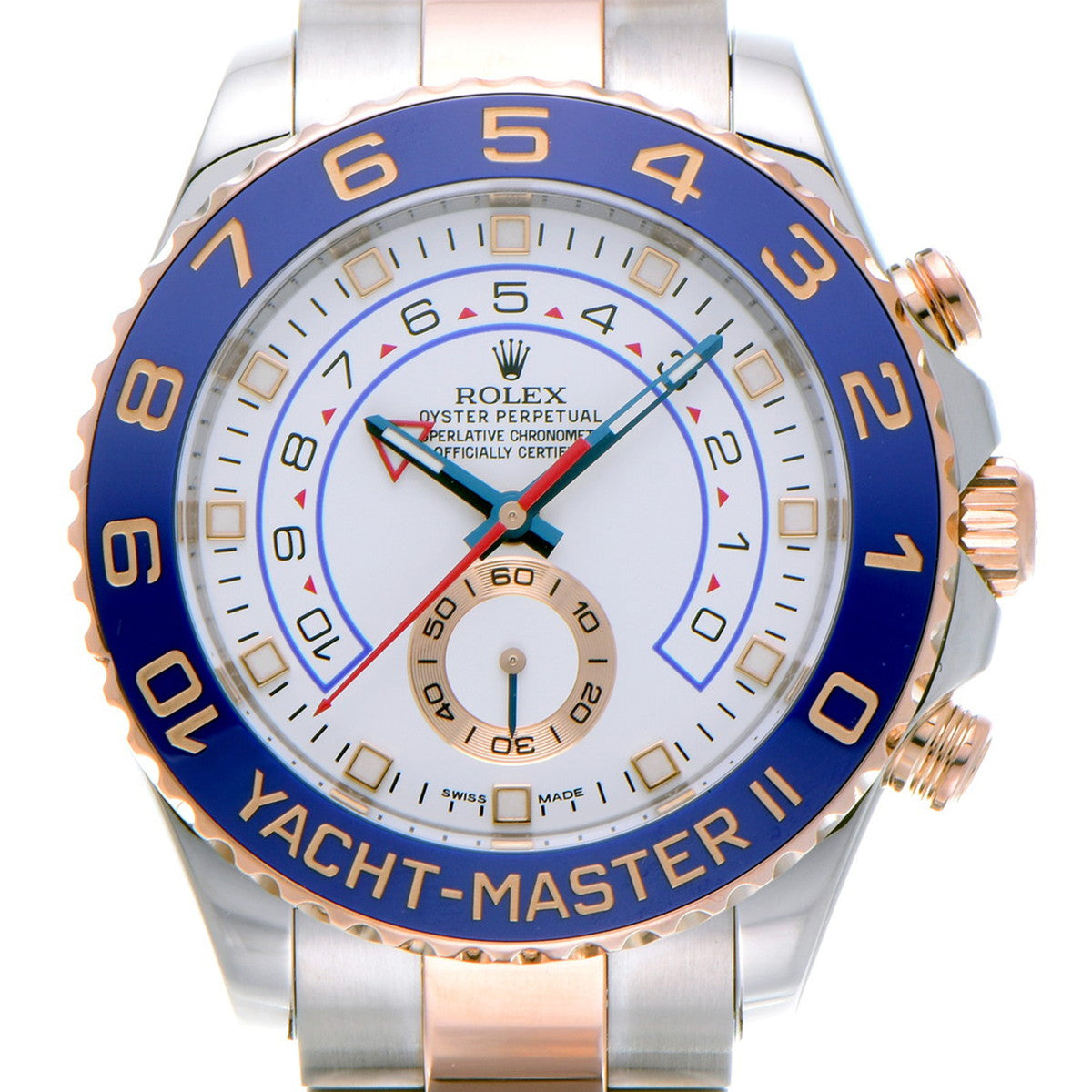 Yacht-Master II 116681 Random Serial White ROLEX Men's [Pre-Owned].