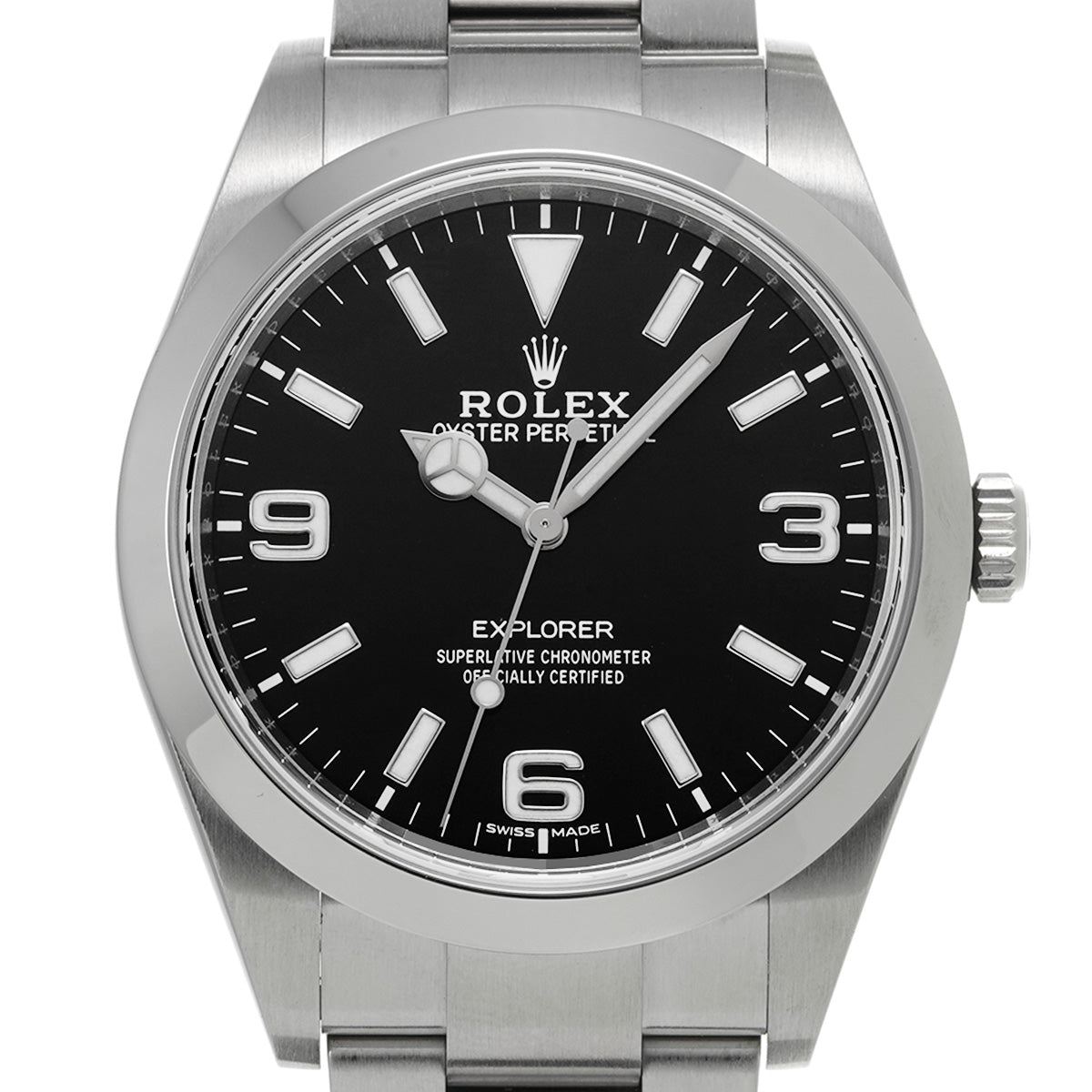 Explorer 214270 Random Serial Black ROLEX Men's [Pre-owned].