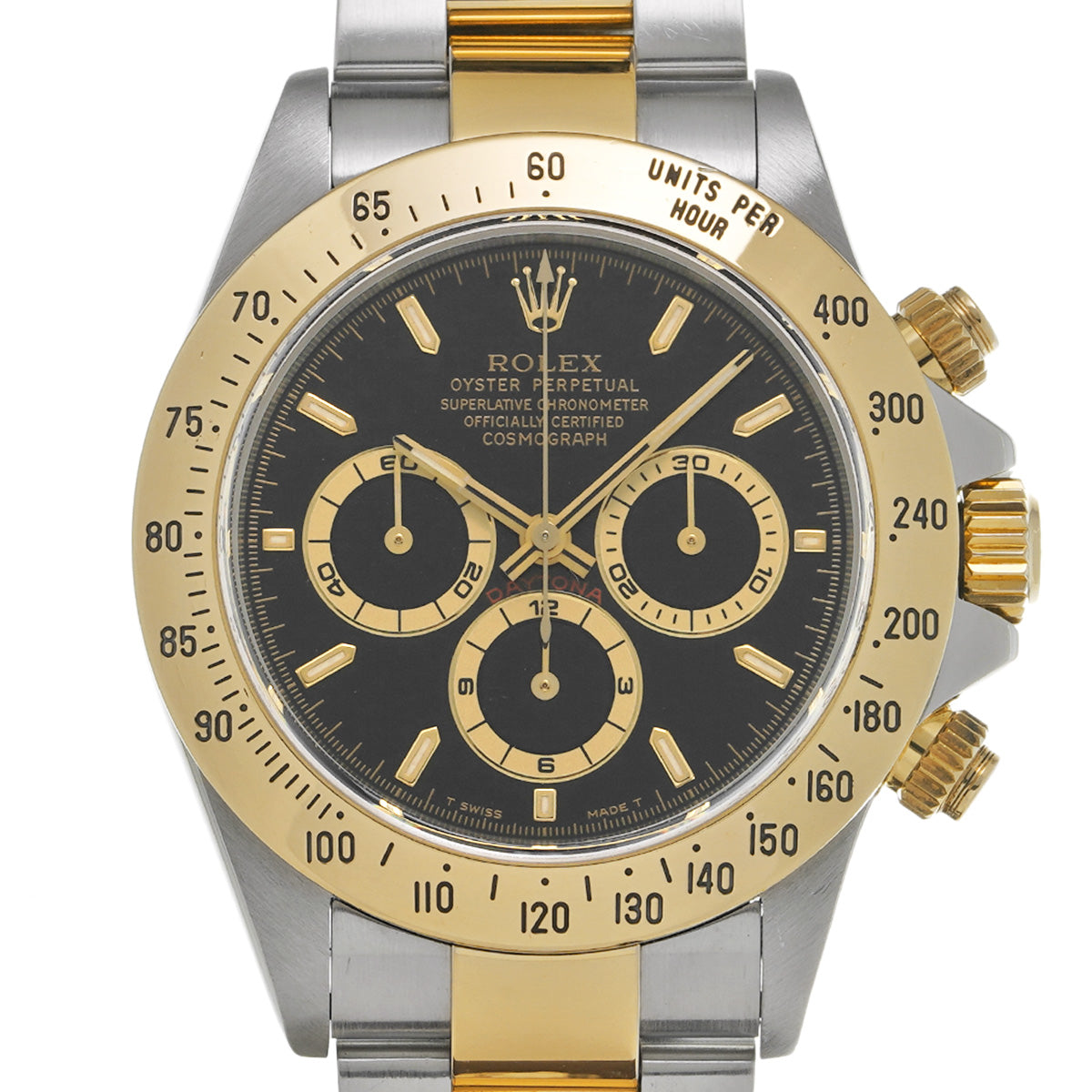 Cosmograph Daytona 16523 A (manufactured circa 1999) Black ROLEX Men's [Pre-Owned].