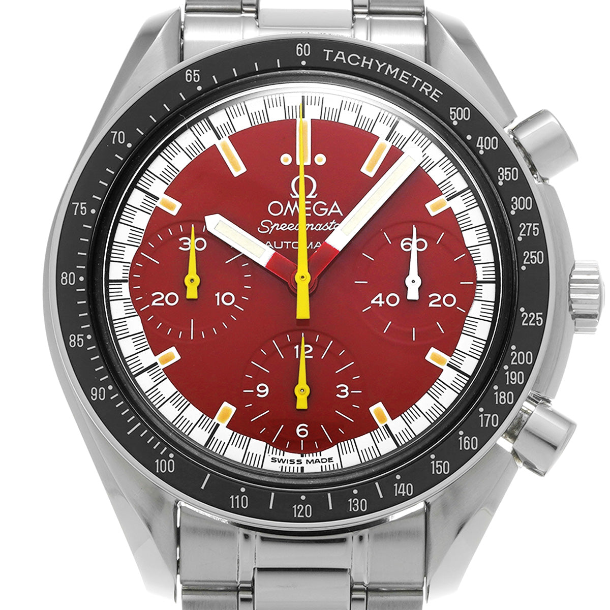 Speedmaster Racing Michael Schumacher 3510.61 Red OMEGA Men's [Pre-Owned].