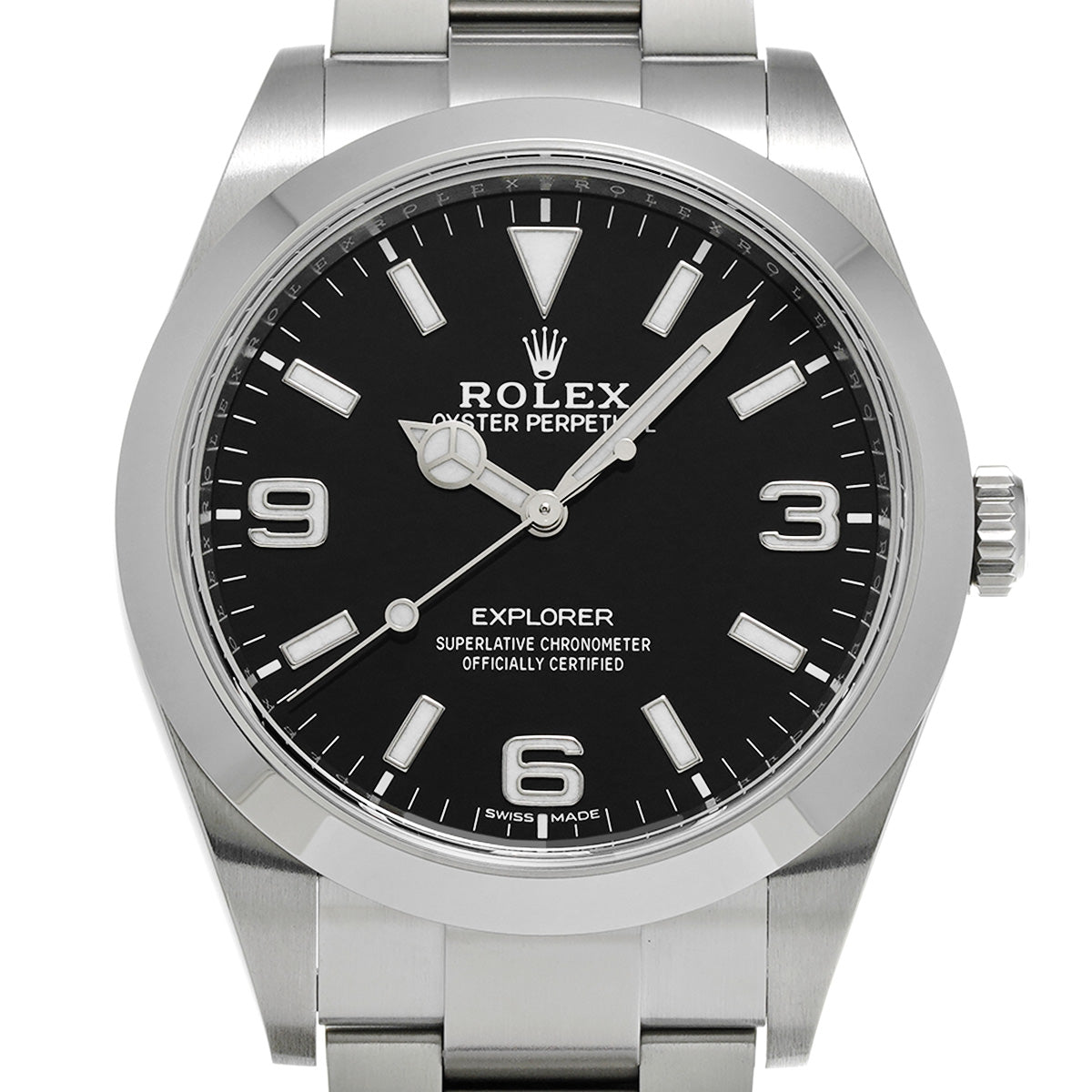 Explorer 214270 Random Serial Black ROLEX Men's [Pre-owned].