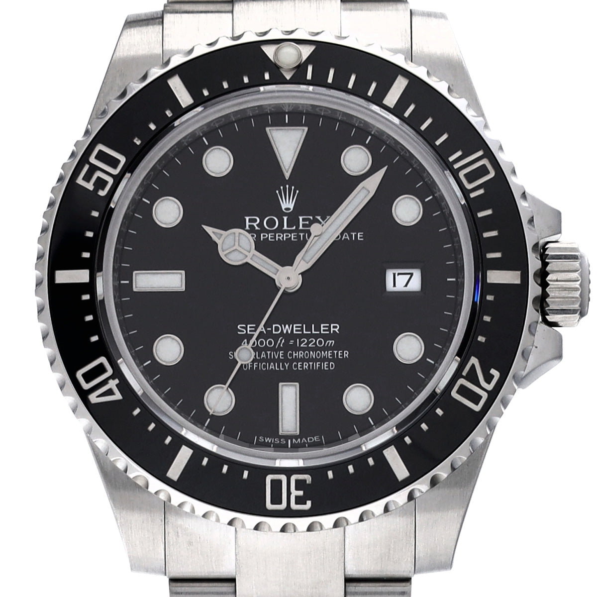 Sea-Dweller 4000 116600 Random Serial Black ROLEX Men's [Pre-Owned].
