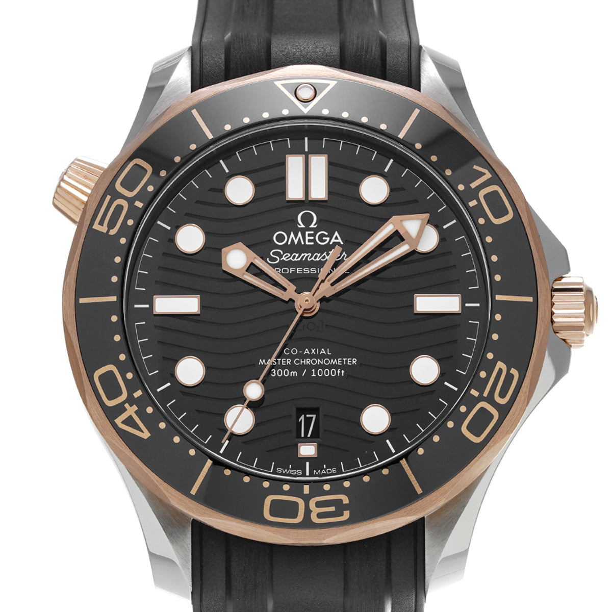 Seamaster Diver 300 Co-Axial Master Chronometer 210.22.42.20.01.002 Black OMEGA Men's [Pre-Owned].