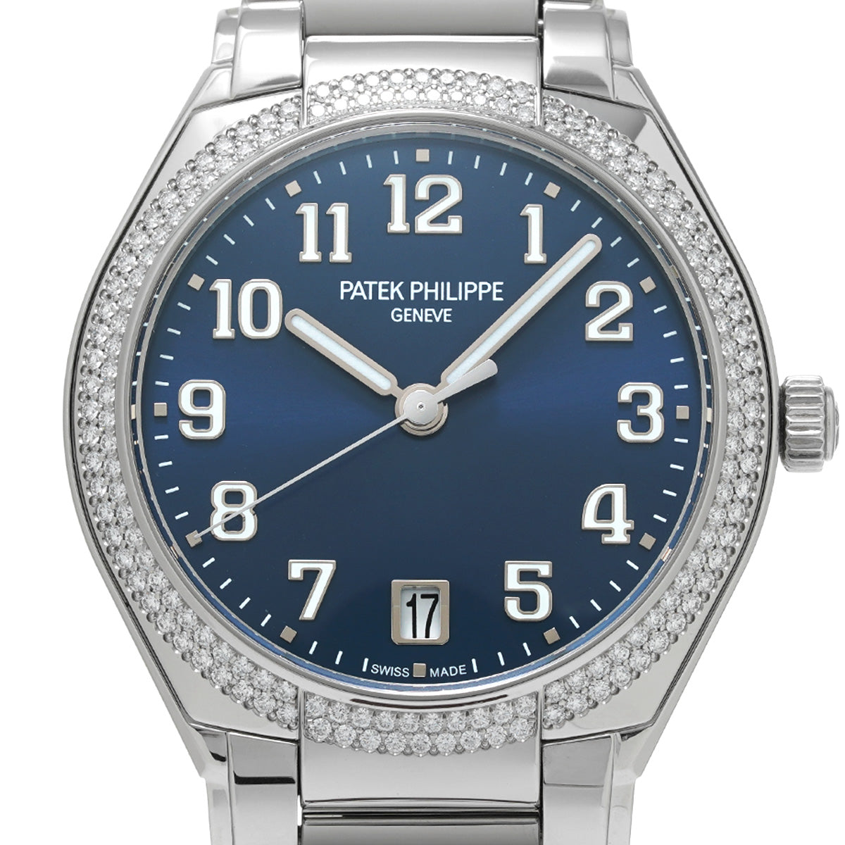 Twenty-4 Automatic 7300/1200A-001 Blue Soleil PATEK PHILIPPE Ladies [Pre-Owned]