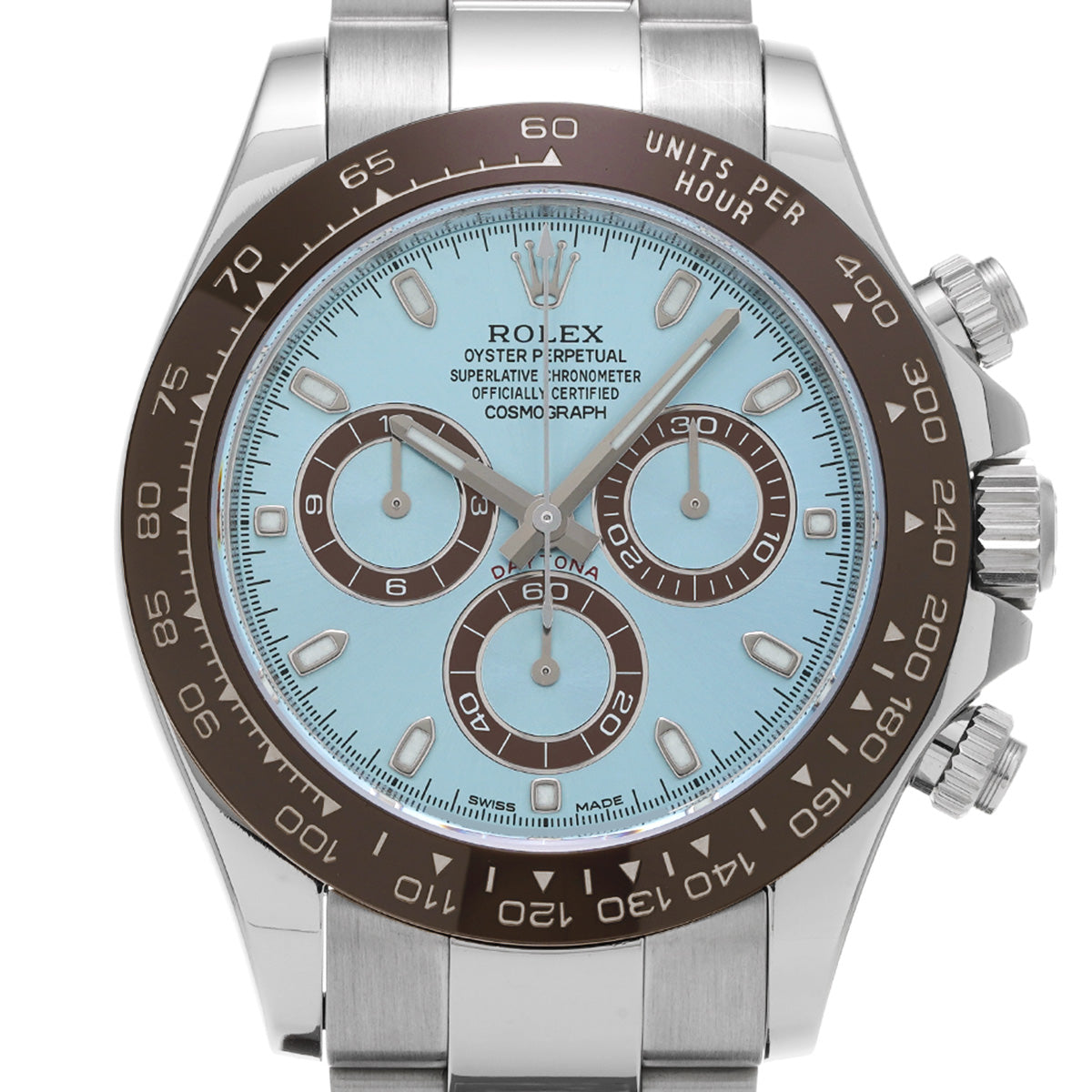 Cosmograph Daytona 116506 Ice Blue/Chestnut Brown ROLEX Men's [Pre-owned]