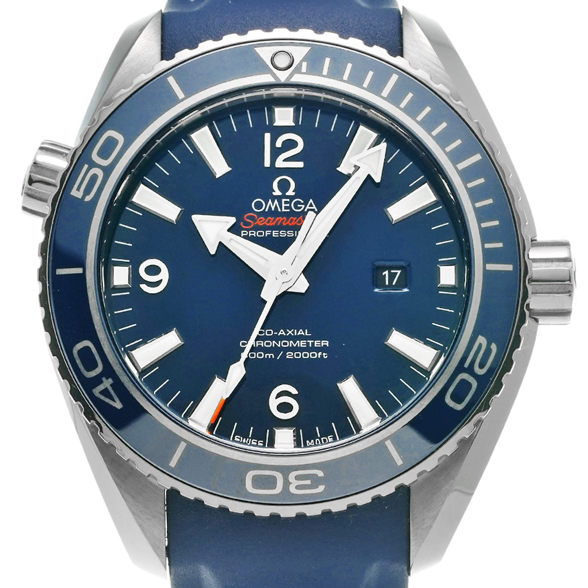 Seamaster Planet Ocean 600 Co-Axial 232.92.38.20.03.001 Blue OMEGA Unisex [Pre-owned]