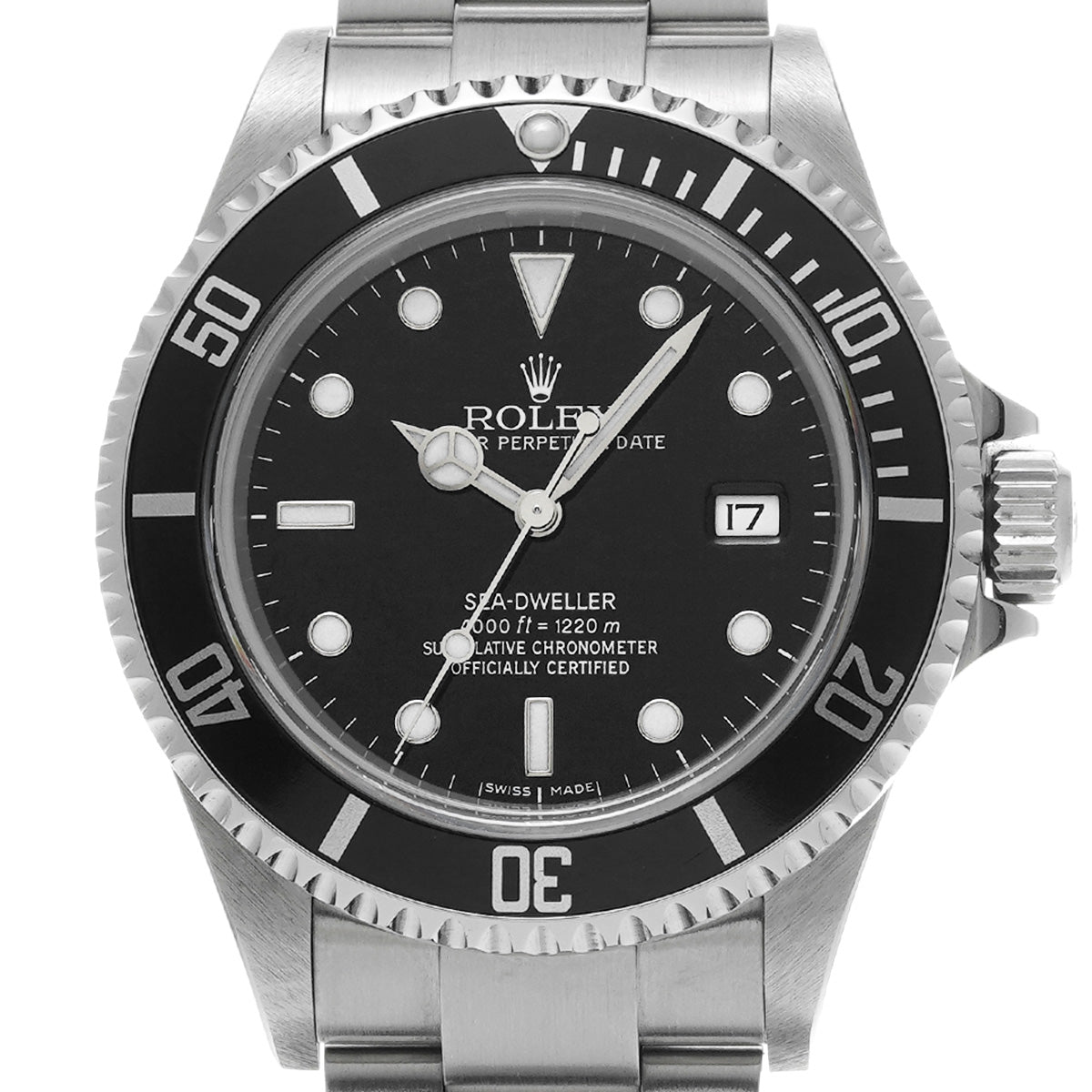 Sea-Dweller 16600 M (made around 2008) Black ROLEX Men's [Pre-Owned].