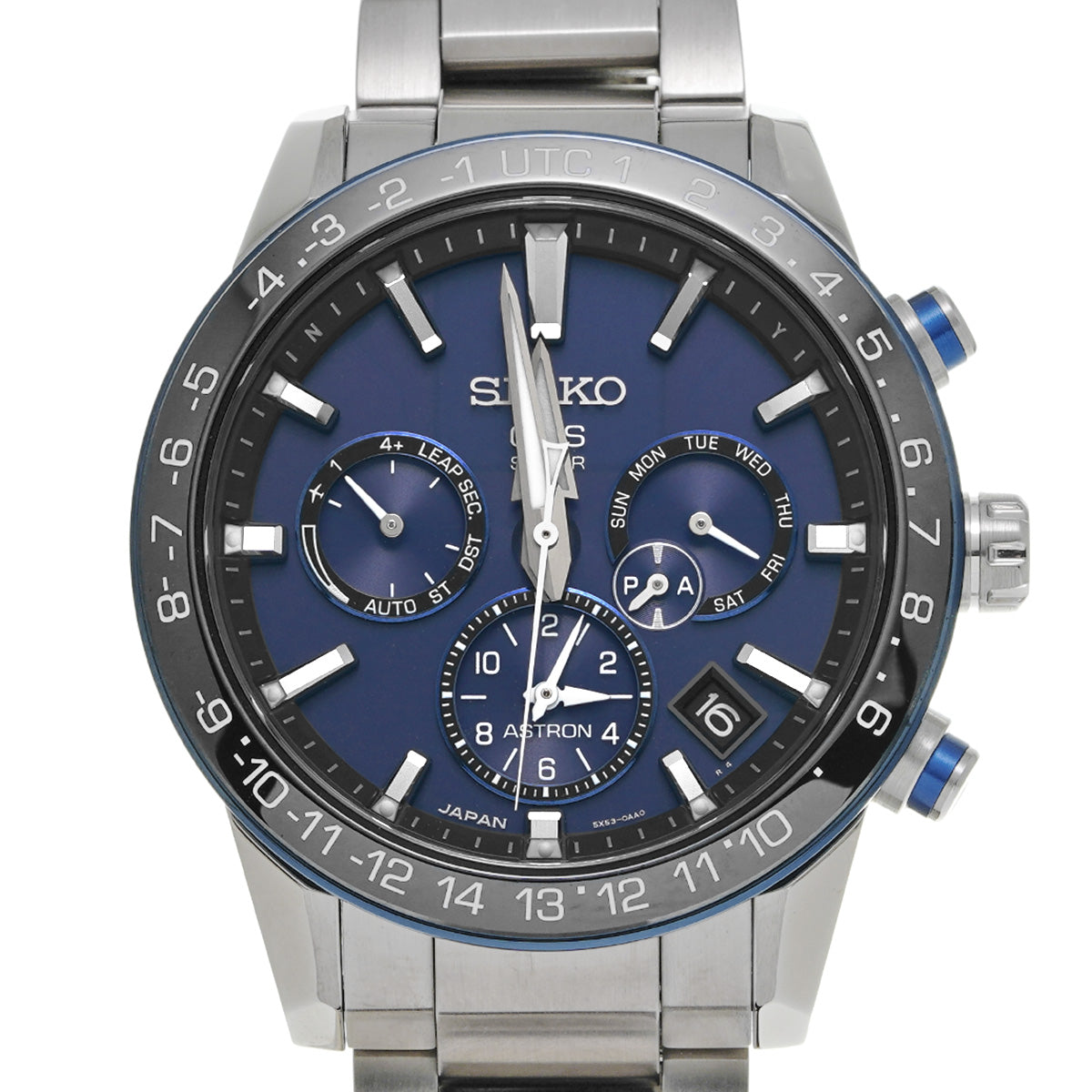 Astron 5X Series SBXC015 Blue SEIKO Men's [Pre-owned].