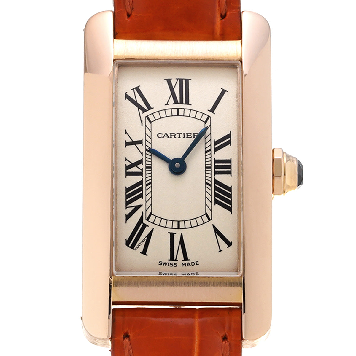Tank American SM W2607456 Silver CARTIER Ladies [Pre-owned]