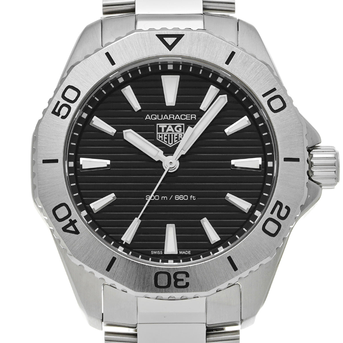 Aquaracer Professional 200 WBP1110.BA0627 Black TAG HEUER Men's [Pre-Owned]