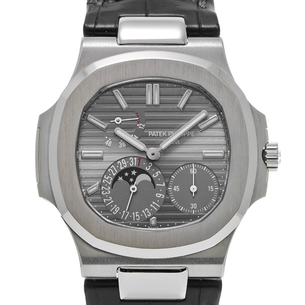 Nautilus Moonphase 5712G-001 Gray PATEK PHILIPPE Men's [Pre-Owned].