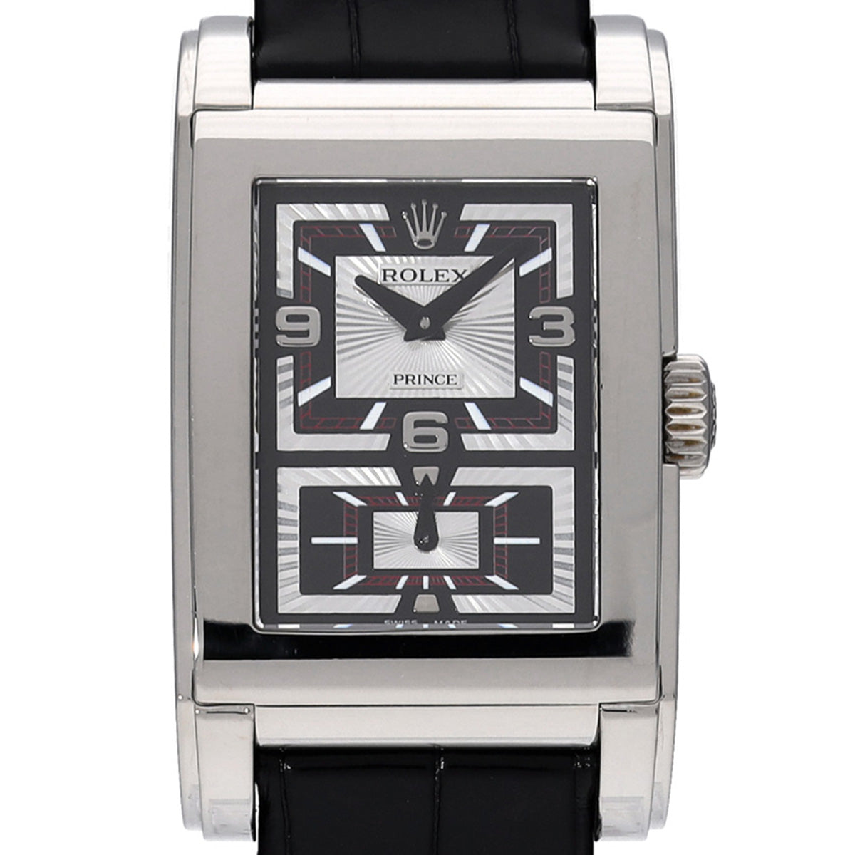 Cellini Prince 5443/9 D (manufactured circa 2006) Silver ROLEX Men's [Pre-owned].