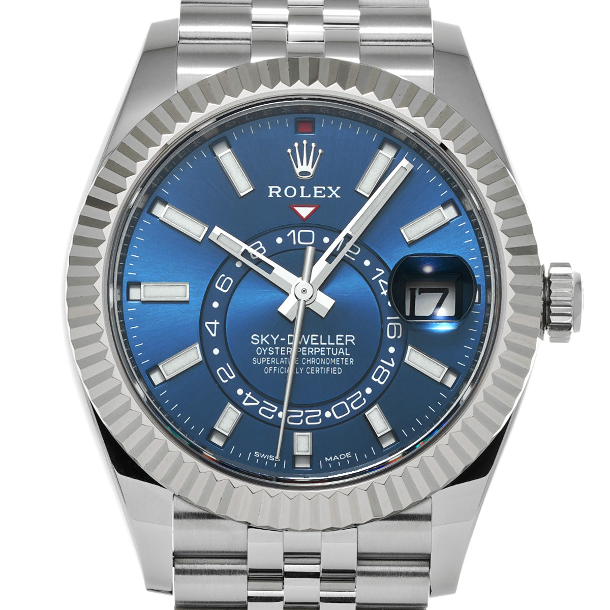 SKYDWELLER 326934 Random Serial Blue ROLEX Men's [Pre-Owned].