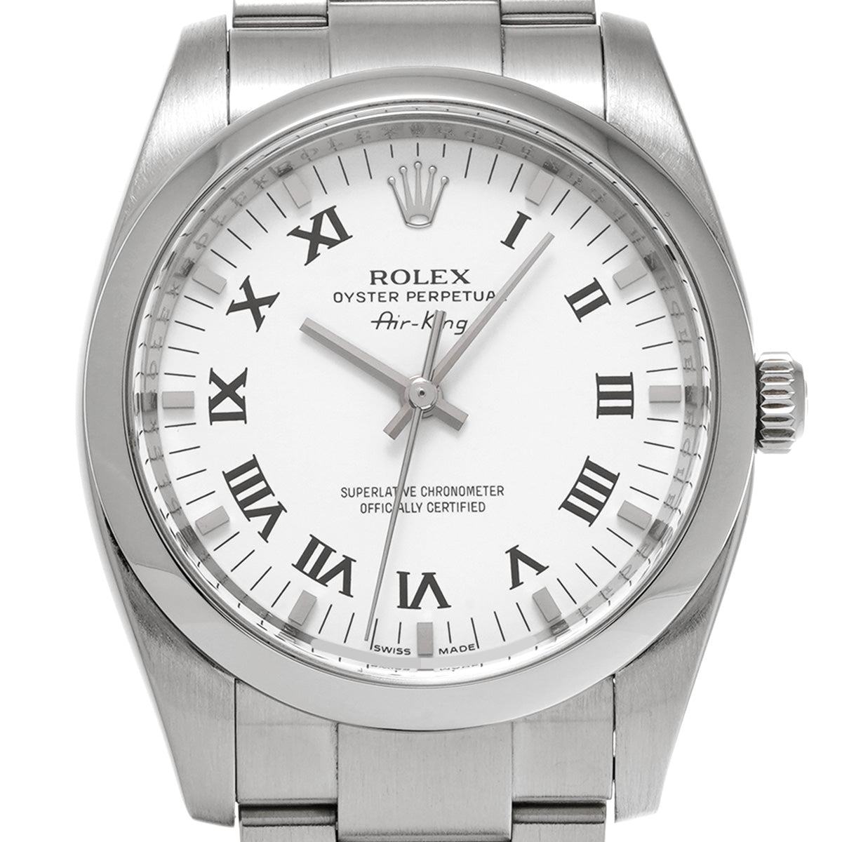 Air-King 114200 Random Serial White ROLEX Men's [Pre-owned].