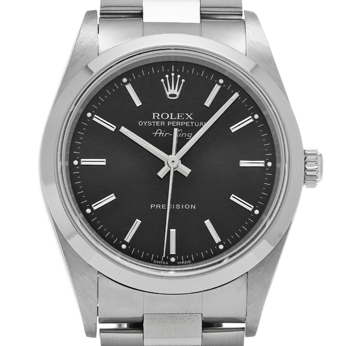 Air-King 14000M Y (manufactured around 2003) Black ROLEX Men's [Pre-Owned].