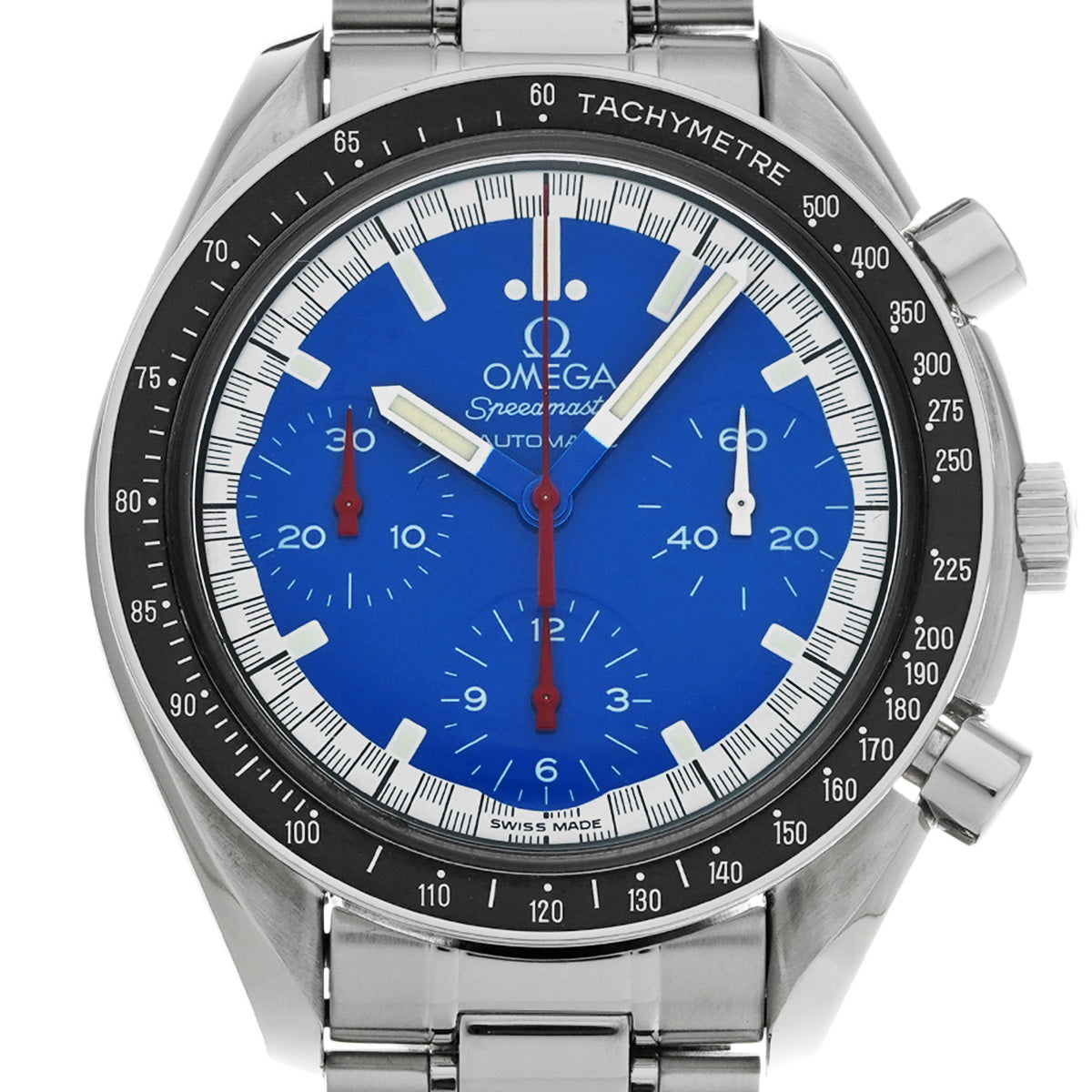 Speedmaster Racing Michael Schumacher 3510.81 Blue OMEGA Men's [Pre-Owned].