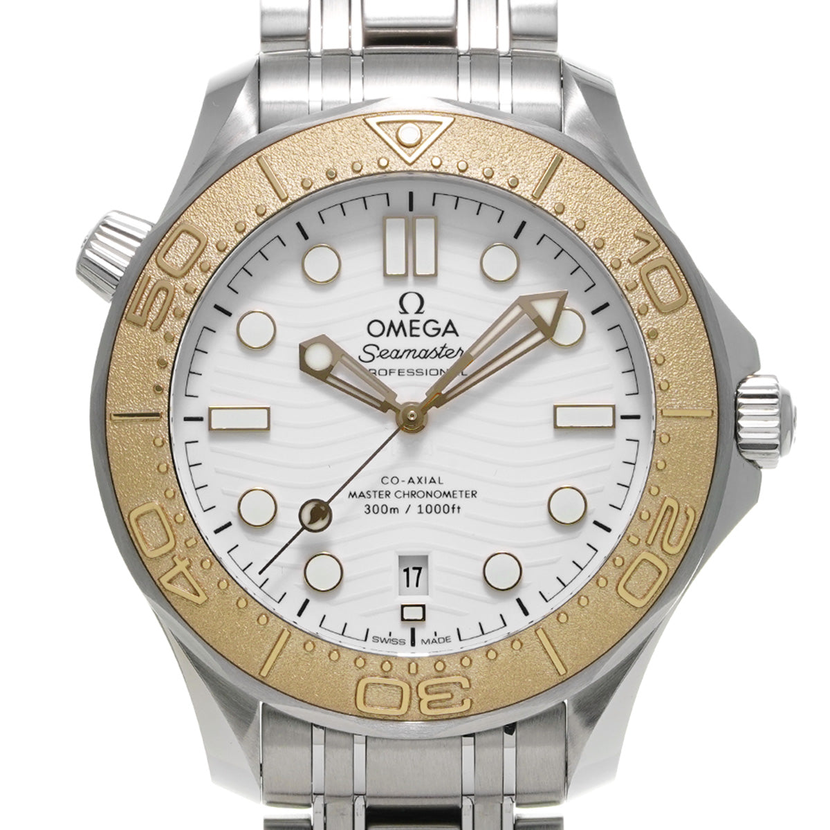 Seamaster Diver 300 Co-Axial Master Chronometer Paris 2024 522.21.42.20.04.001 White OMEGA Men's [pre-owned]