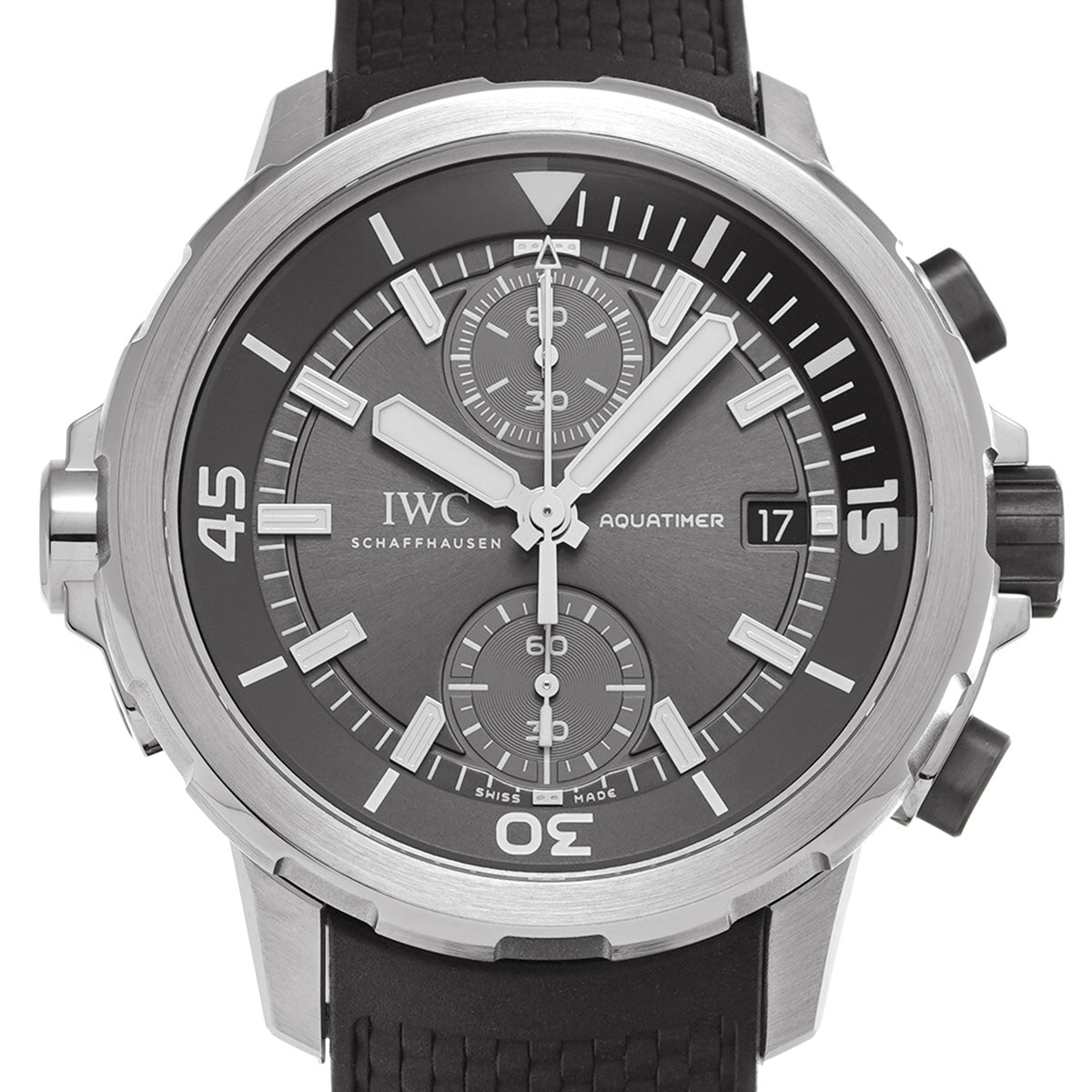 Aquatimer Chronograph Shark IW379506 Gray IWC Men's [Pre-Owned]